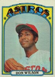 1972 Topps Baseball Cards      020      Don Wilson